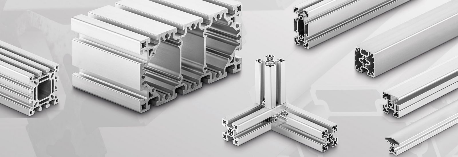  Perfil de aluminio industrial 4040N2 estándar europeo 4040N2,  perfil de aleación de aluminio ranurado de doble cara de 40x40 de doble  cara (longitud de la guía: 17.717 in/plata) : Herramientas y