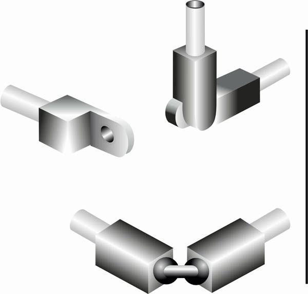 round tube connectors for tubing